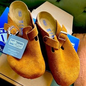 Birkenstock Boston in Mink